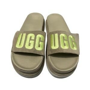 Women's UGG Laton Platform Slide Sandal Size 10